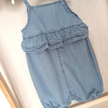 Load image into Gallery viewer, Chambray Light Denim Jumpsuit