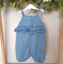 Load image into Gallery viewer, Chambray Light Denim Jumpsuit