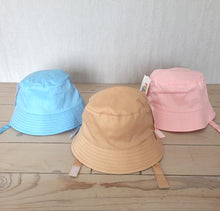 Load image into Gallery viewer, Baby Bucket Hat With Strap