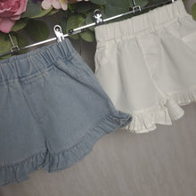 Load image into Gallery viewer, Girls Frill Hem Shorts