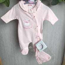 Load image into Gallery viewer, Premature Girls Romper with Hat