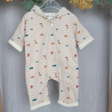 Load image into Gallery viewer, Minoti|Neutral Hooded Pramsuit