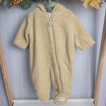 Load image into Gallery viewer, Neutral Sherpa Hooded Pramsuit