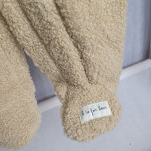 Load image into Gallery viewer, Neutral Sherpa Hooded Pramsuit