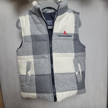 Load image into Gallery viewer, Boys Grey Plaid Gilet