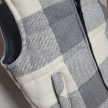 Load image into Gallery viewer, Boys Grey Plaid Gilet
