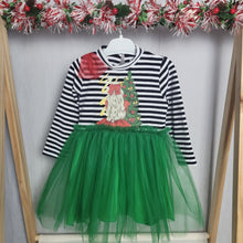 Load image into Gallery viewer, Girls Green Christmas Party Tutu Dress