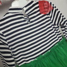 Load image into Gallery viewer, Girls Green Christmas Party Tutu Dress