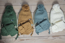 Load image into Gallery viewer, Baby Boys 3-Piece Hat Scarf and Gloves Set