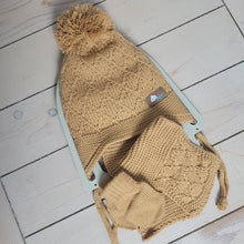 Load image into Gallery viewer, Baby Boys 3-Piece Hat Scarf and Gloves Set