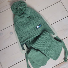 Load image into Gallery viewer, Baby Boys 3-Piece Hat Scarf and Gloves Set