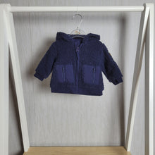 Load image into Gallery viewer, Baby Boys Sherpa Hooded Jacket