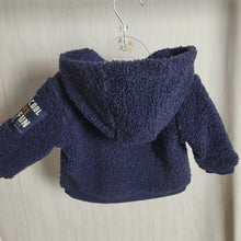 Load image into Gallery viewer, Baby Boys Sherpa Hooded Jacket