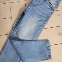 Load image into Gallery viewer, Minoti Girls Mid Blue Skinny Jeans