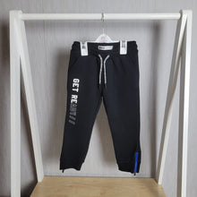Load image into Gallery viewer, Minoti|Get Ready Black Fleece Lined Joggers