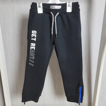 Load image into Gallery viewer, Minoti|Get Ready Black Fleece Lined Joggers