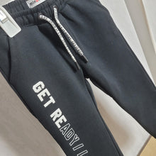 Load image into Gallery viewer, Minoti|Get Ready Black Fleece Lined Joggers