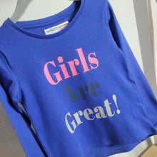 Load image into Gallery viewer, Minoti| Girls are Great Long Sleeve Top