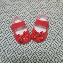 Load image into Gallery viewer, Baypods|Girls Bow Soft Sole Shoes-Red