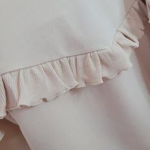 Load image into Gallery viewer, Girls Ribbed Leggings and Oversized Frill Sweatshirt Set