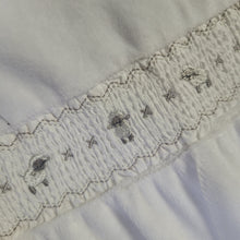 Load image into Gallery viewer, Baby Unisex Smocked Velour All In- Lambs