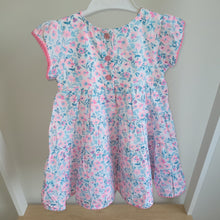 Load image into Gallery viewer, Girls Pink Floral Ditsy Print Dress
