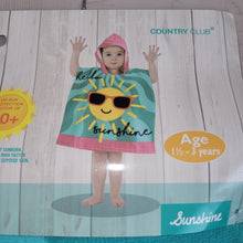 Load image into Gallery viewer, Kids Hooded Poncho Towels