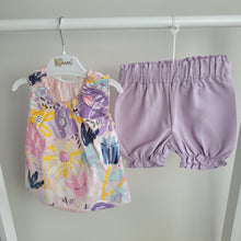 Load image into Gallery viewer, Baby Girls Colourful Summer Shorts Set