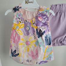 Load image into Gallery viewer, Baby Girls Colourful Summer Shorts Set