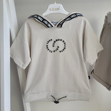 Load image into Gallery viewer, Boys 2 Piece Hooded T-Shirt and Shorts Set