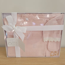 Load image into Gallery viewer, Baby Girls Knitted 4 Piece Set