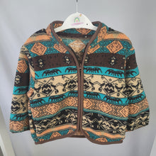 Load image into Gallery viewer, Boys Patterned Zip Up Fleece