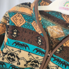 Load image into Gallery viewer, Boys Patterned Zip Up Fleece