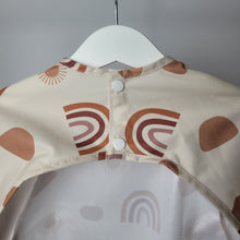 Load image into Gallery viewer, Neutral Rainbow Coverall Bib