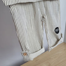 Load image into Gallery viewer, Boys 3 Piece Muslin Stripe Set