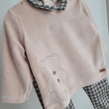 Load image into Gallery viewer, Baby Boys 2-Piece Body and Checked Pants Set