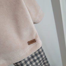 Load image into Gallery viewer, Baby Boys 2-Piece Body and Checked Pants Set