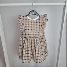 Load image into Gallery viewer, Baby Girls Plaid Ruffled Dress