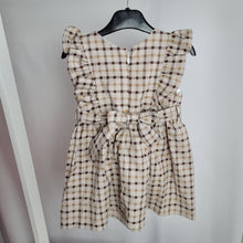 Load image into Gallery viewer, Baby Girls Plaid Ruffled Dress