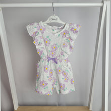 Load image into Gallery viewer, Girl's Floral Patterned Jumpsuit