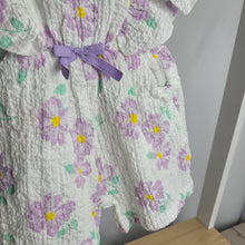 Load image into Gallery viewer, Girl's Floral Patterned Jumpsuit