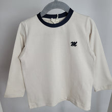 Load image into Gallery viewer, Boys Cream Organic Long sleeve Top
