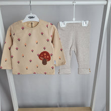 Load image into Gallery viewer, Baby Girls 2-Piece Mushroom Legging Set