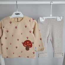 Load image into Gallery viewer, Baby Girls 2-Piece Mushroom Legging Set
