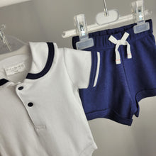 Load image into Gallery viewer, Baby Boys Nautical Shorts & Bodysuit Outfit