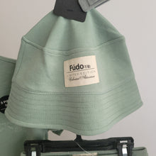 Load image into Gallery viewer, Baby Boys Green Shorts Set + Bucket Hat