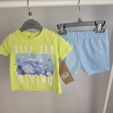 Load image into Gallery viewer, Baby Boys Deep-Sea T-Shirt/Short Set
