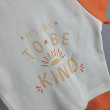 Load image into Gallery viewer, Baby Boys Orange Cool To Be Kind Shorts Set