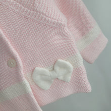 Load image into Gallery viewer, Baby Girls Double Knit Hooded Cardigan