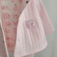 Load image into Gallery viewer, Baby Girls Quilted 3 Piece Set